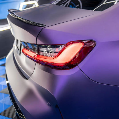 Ultra Matte Metallic Dark Purple Car Vinyl Wrap PET product image 11 - Veloro matte vinyl wrap
