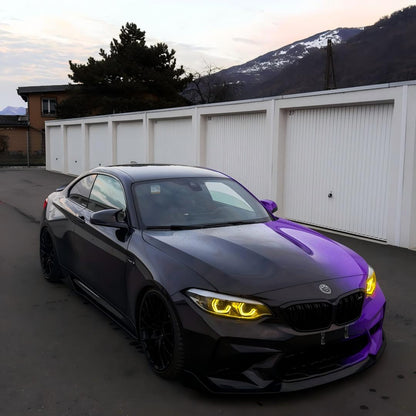 Black to Purple Gradient Custom Car Wraps product image 3 - Veloro automotive vinyl wrap