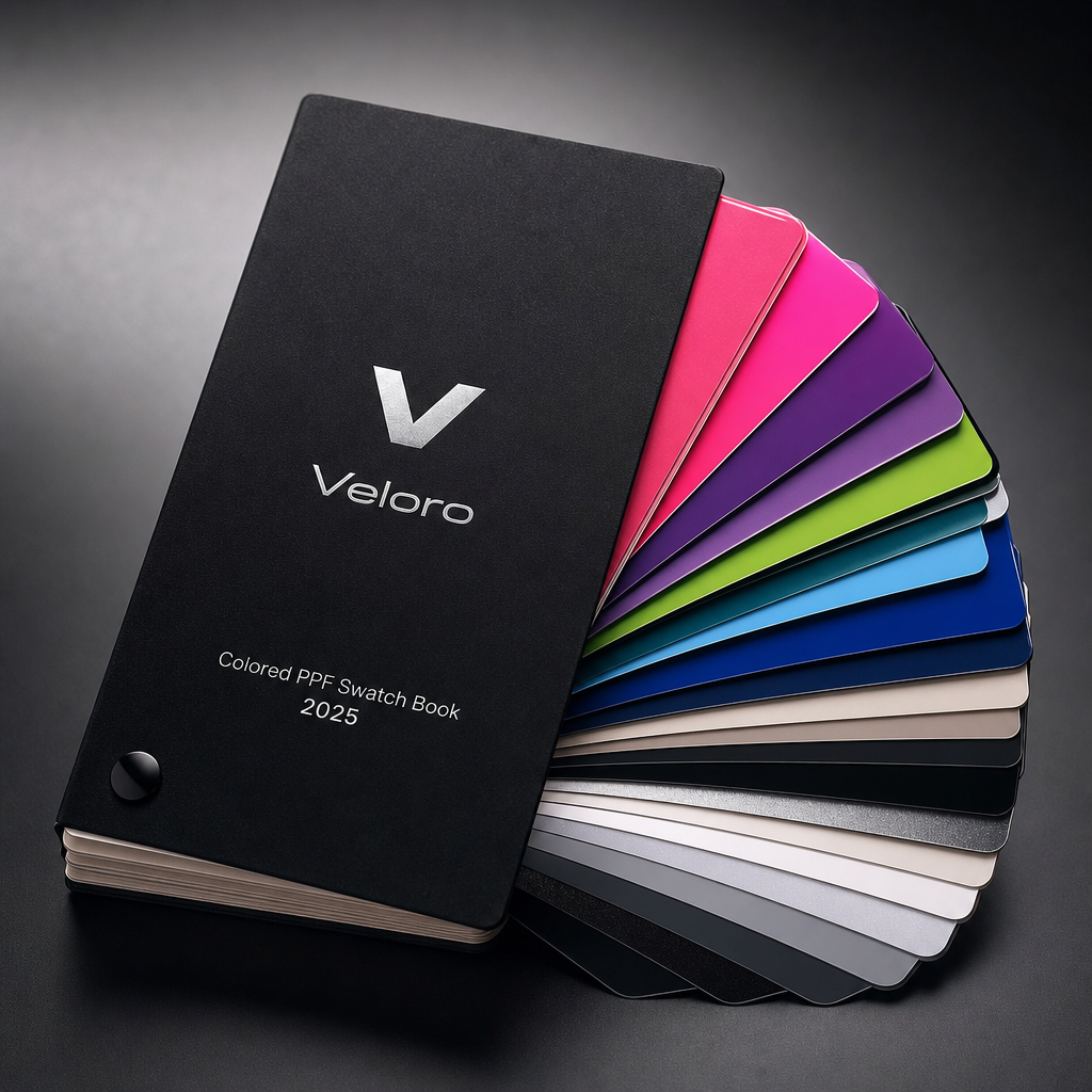Veloro Colored PPF Swatch Book 2025
