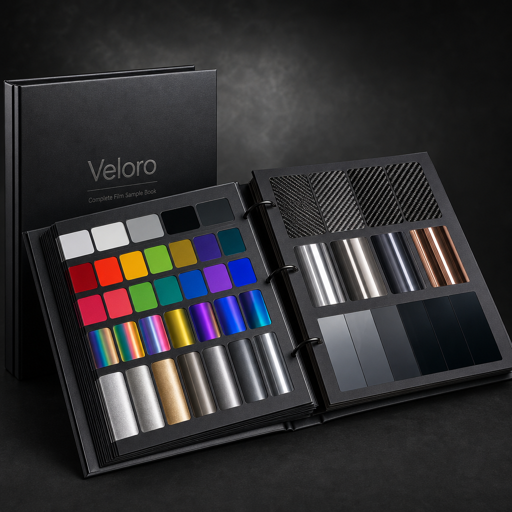 Veloro Complete Automotive Film Sample Book