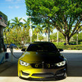 Black To Green Gradient Custom Vinyl Wrap