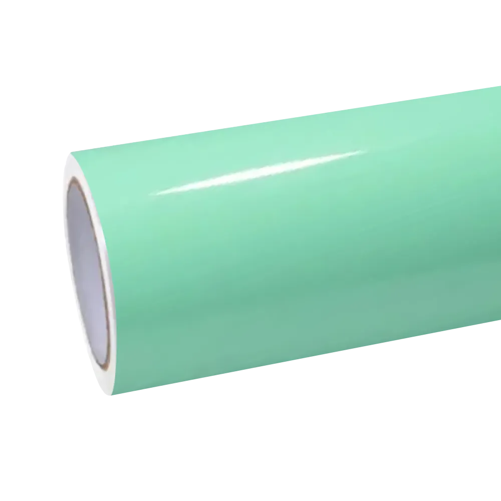 Gloss Hazy Green Car Vinyl Wrap PET