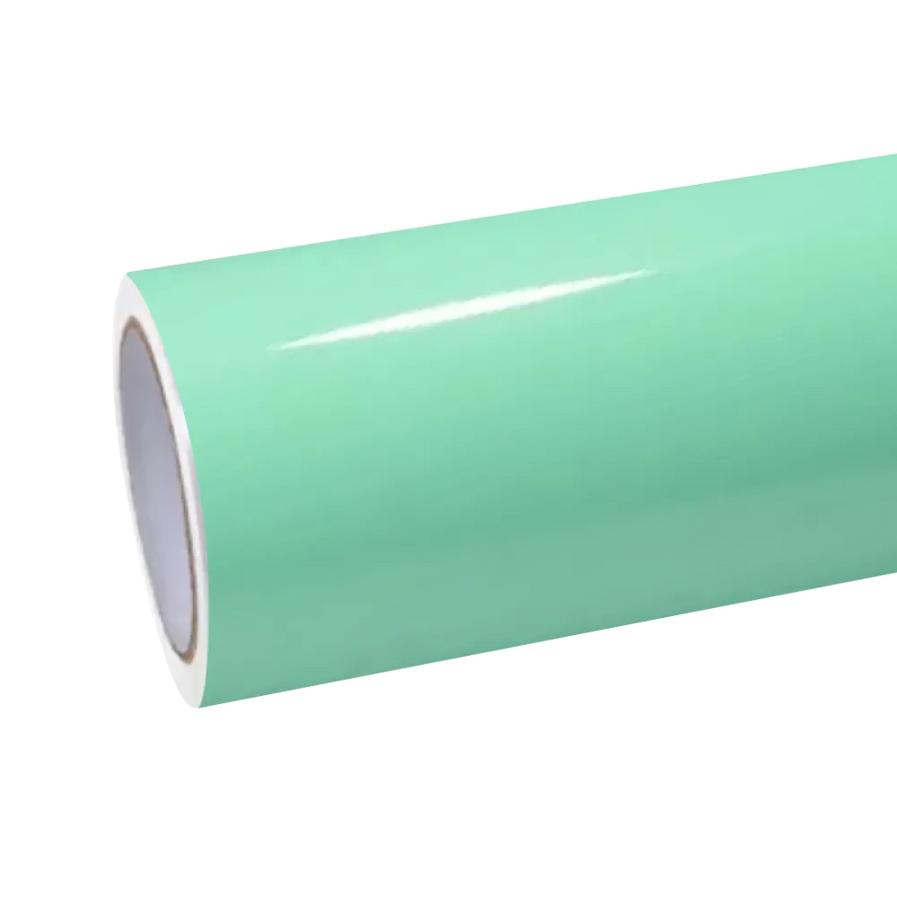 Gloss Hazy Green Car Vinyl Wrap PET