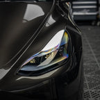 Gloss Liquid Metal Black Car Vinyl Wrap PET product image 9 - Veloro gloss vinyl wrap