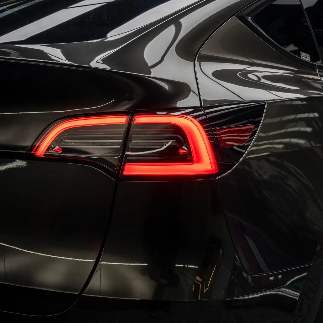 Gloss Liquid Metal Black Car Vinyl Wrap PET product image 12 - Veloro gloss vinyl wrap