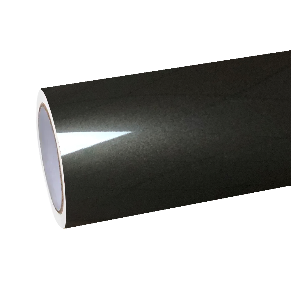 Gloss Liquid Metal Black Car Vinyl Wrap PET by Veloro - premium gloss vinyl wrap