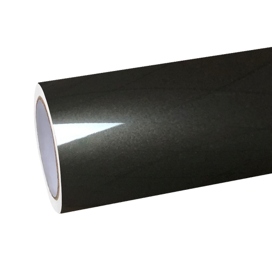 Gloss Liquid Metal Black Car Vinyl Wrap PET by Veloro - premium gloss vinyl wrap