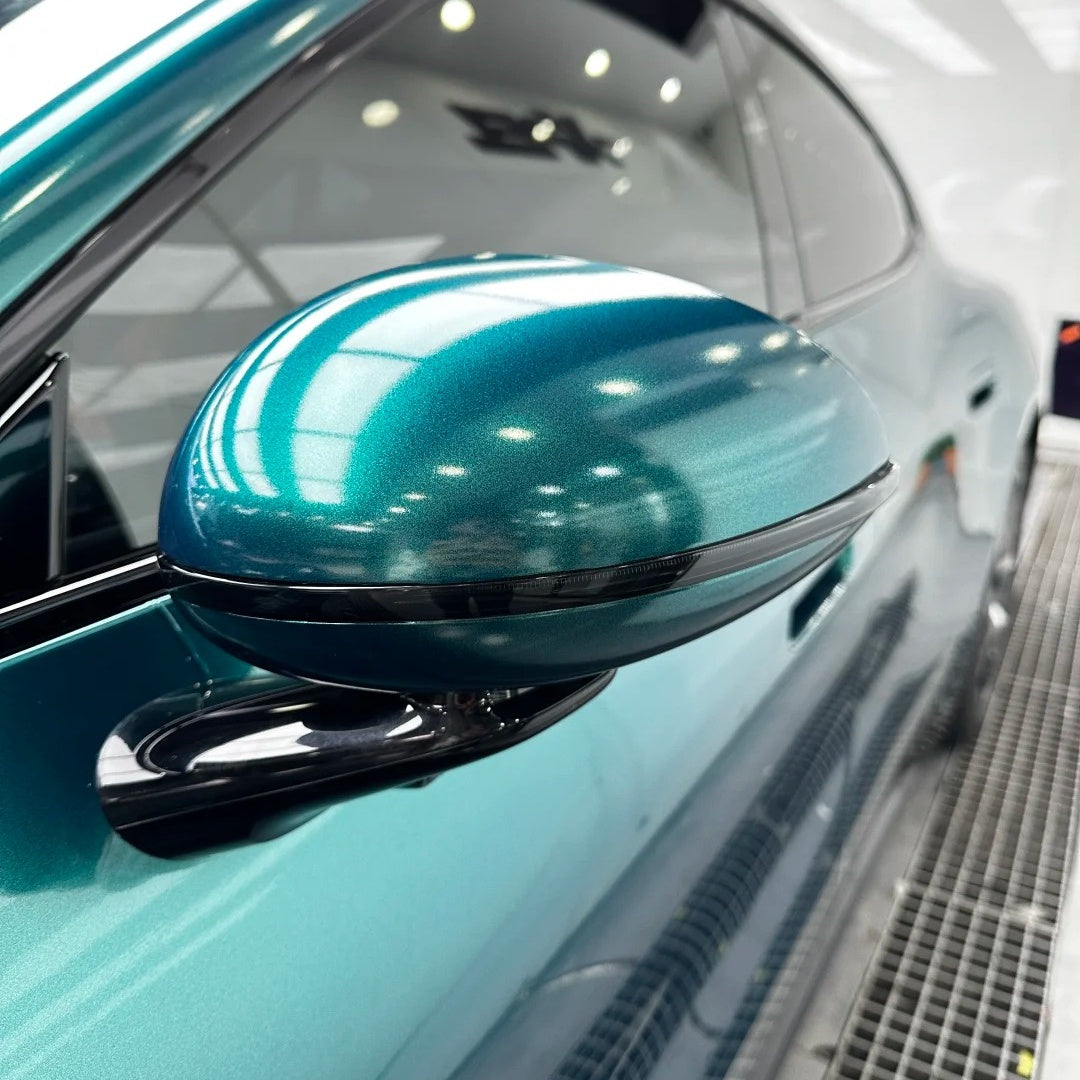 Gloss Metallic Chameleon Deep Sea Green Car Vinyl Wrap PET product image 4 - Veloro color shift vinyl wrap