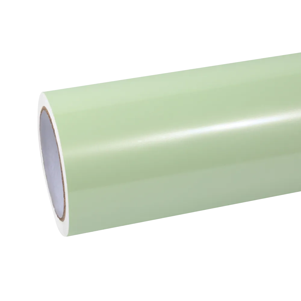 Gloss Sage Green Car Vinyl Wrap PET