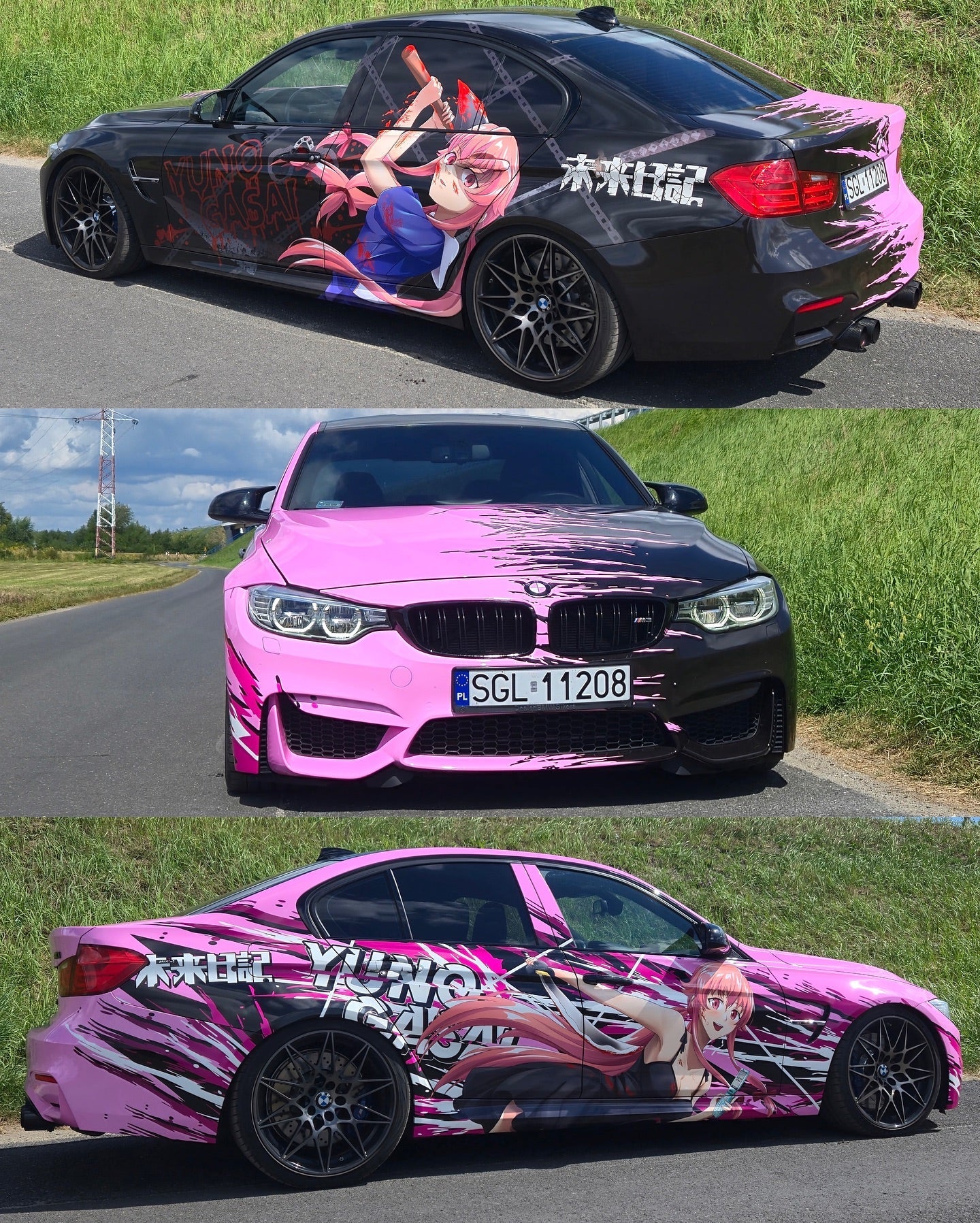 Itasha Anime Custom Design Car Wrap product image 3 - Veloro automotive vinyl wrap