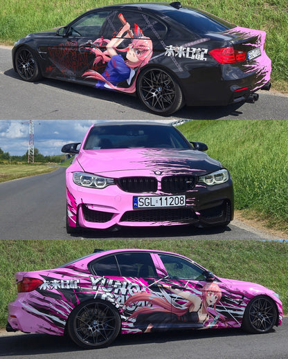 Itasha Anime Custom Design Car Wrap product image 3 - Veloro automotive vinyl wrap