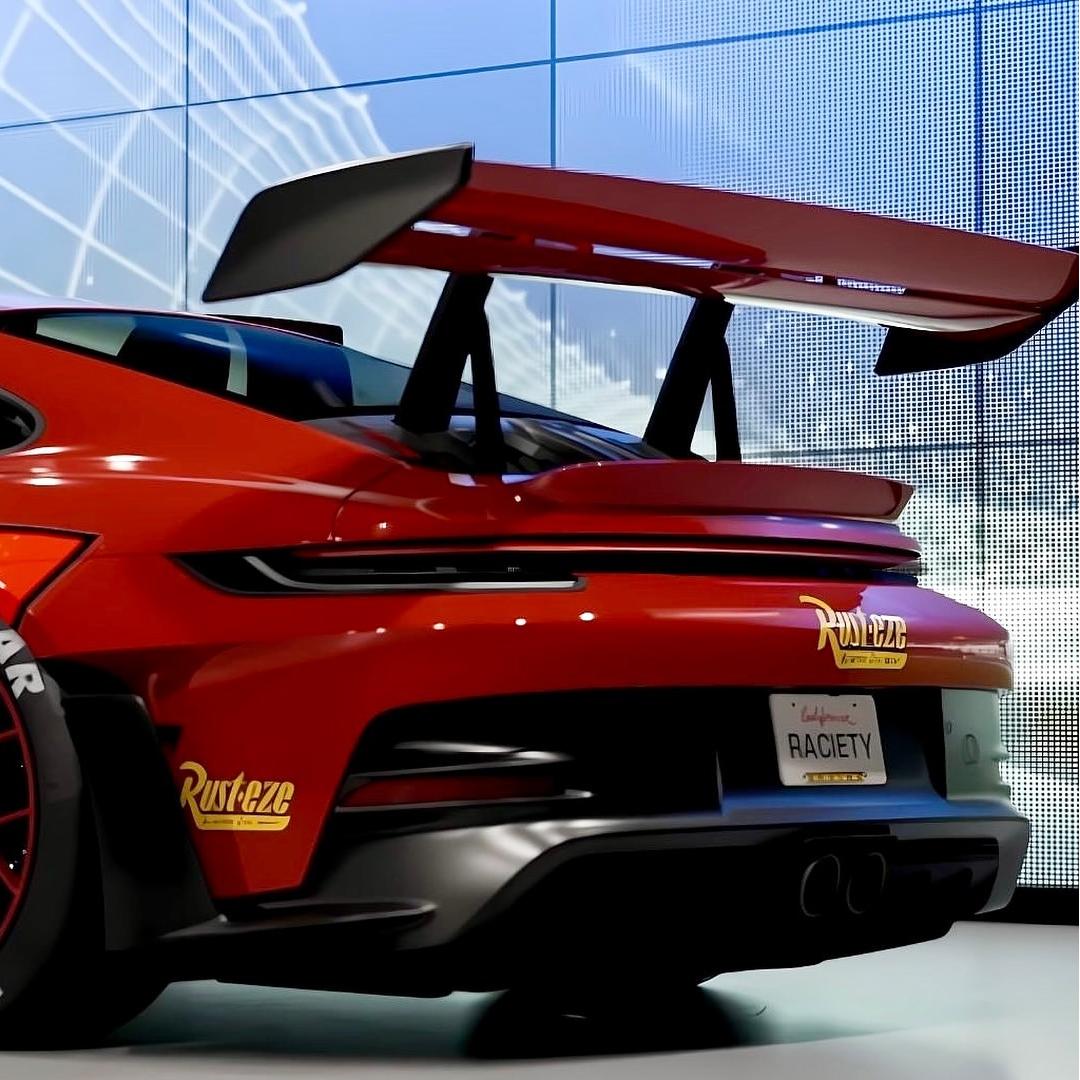 Livery Lightning McQueen Custom Vinyl Wrap product image 4 - Veloro automotive vinyl wrap
