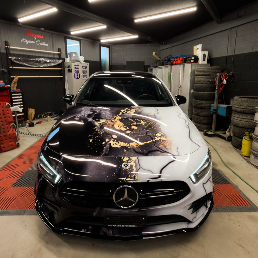 Marble Print Vinyl Wrap Film Custom Car Wrap product image 4 - Veloro automotive vinyl wrap