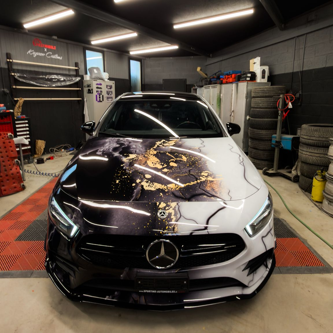 Marble Print Vinyl Wrap Film Custom Car Wrap product image 4 - Veloro automotive vinyl wrap