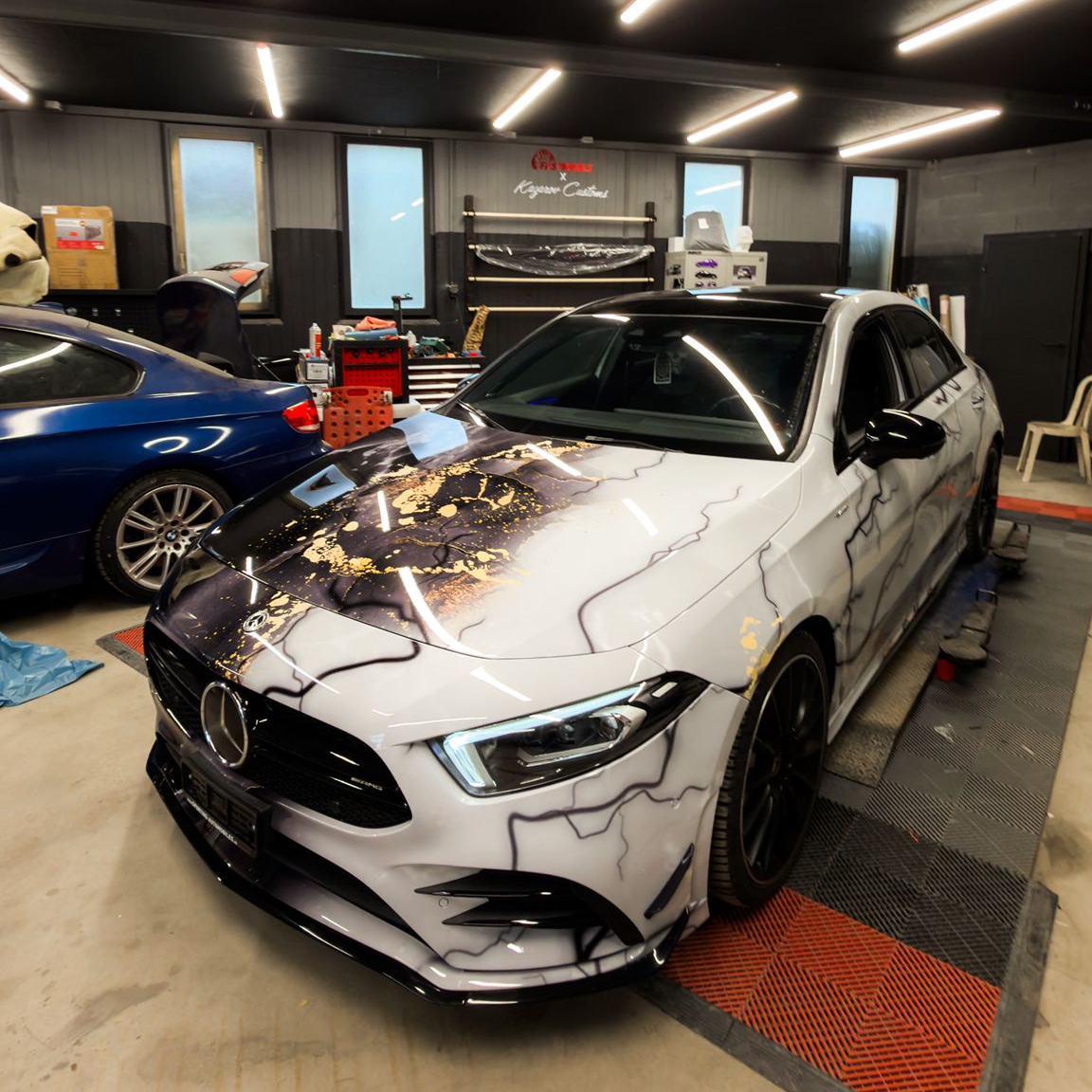 Marble Print Vinyl Wrap Film Custom Car Wrap product image 5 - Veloro automotive vinyl wrap