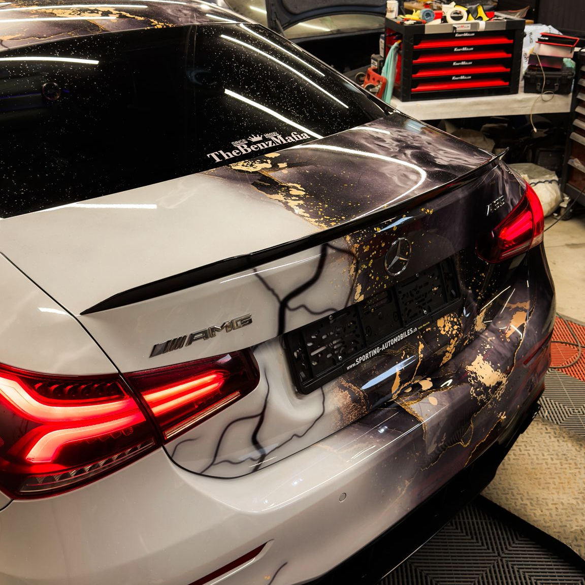 Marble Print Vinyl Wrap Film Custom Car Wrap product image 8 - Veloro automotive vinyl wrap