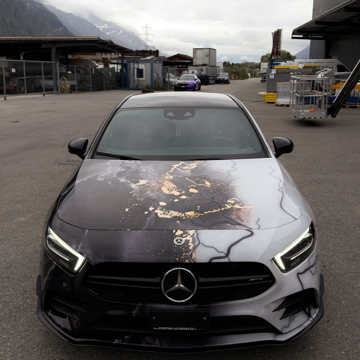 Marble Print Vinyl Wrap Film Custom Car Wrap product image 11 - Veloro automotive vinyl wrap