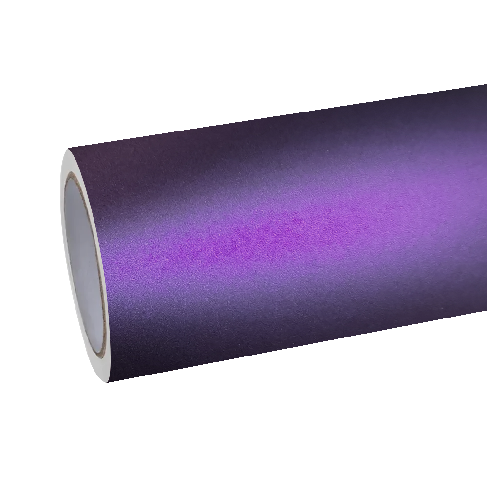 Matte Magic Purple Russian Violet Purple Car Vinyl Wrap PET product image 2 - Veloro matte vinyl wrap