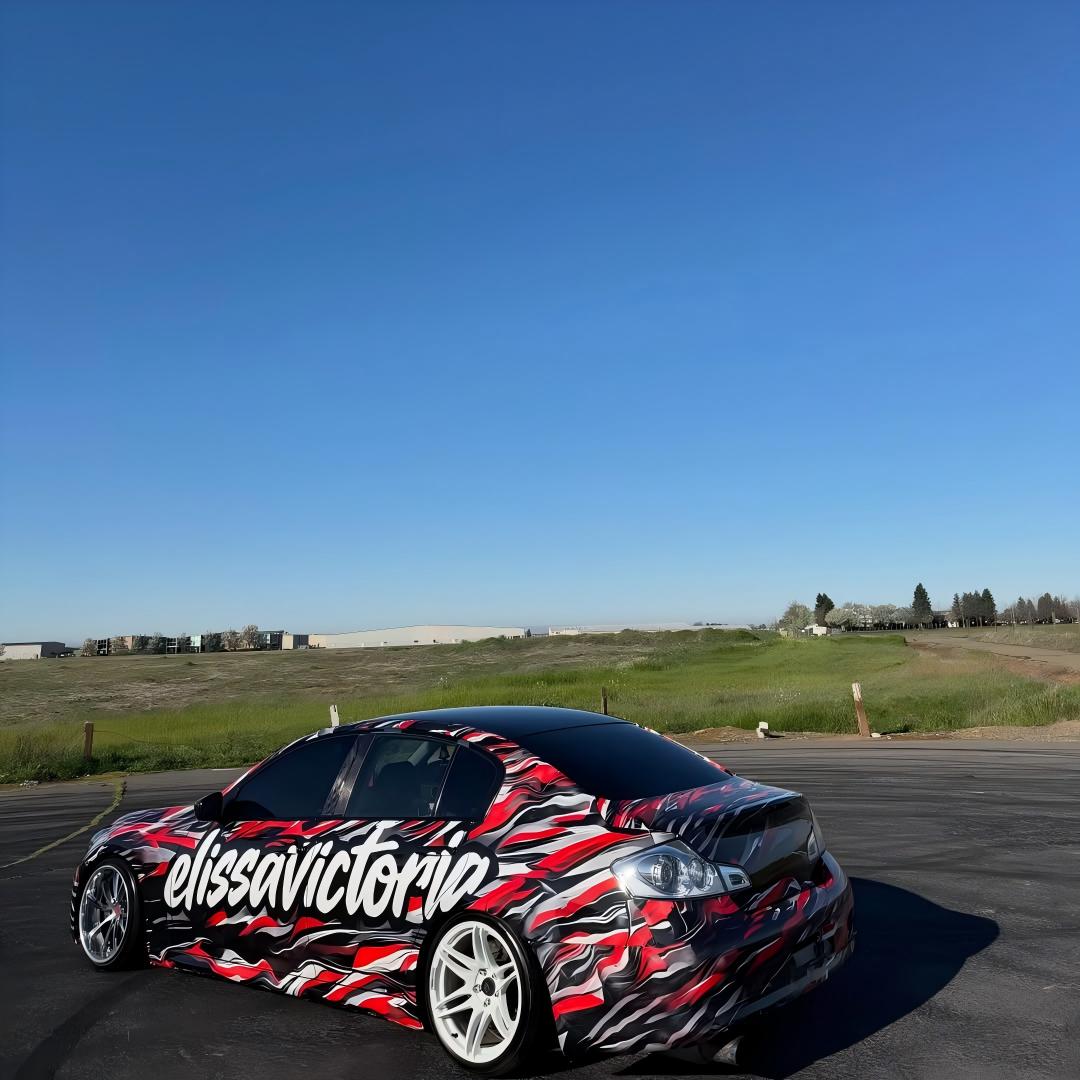 Customize Name Graphics Personalised Car Wrap product image 4 - Veloro automotive vinyl wrap