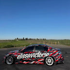 Customize Name Graphics Personalised Car Wrap product image 3 - Veloro automotive vinyl wrap