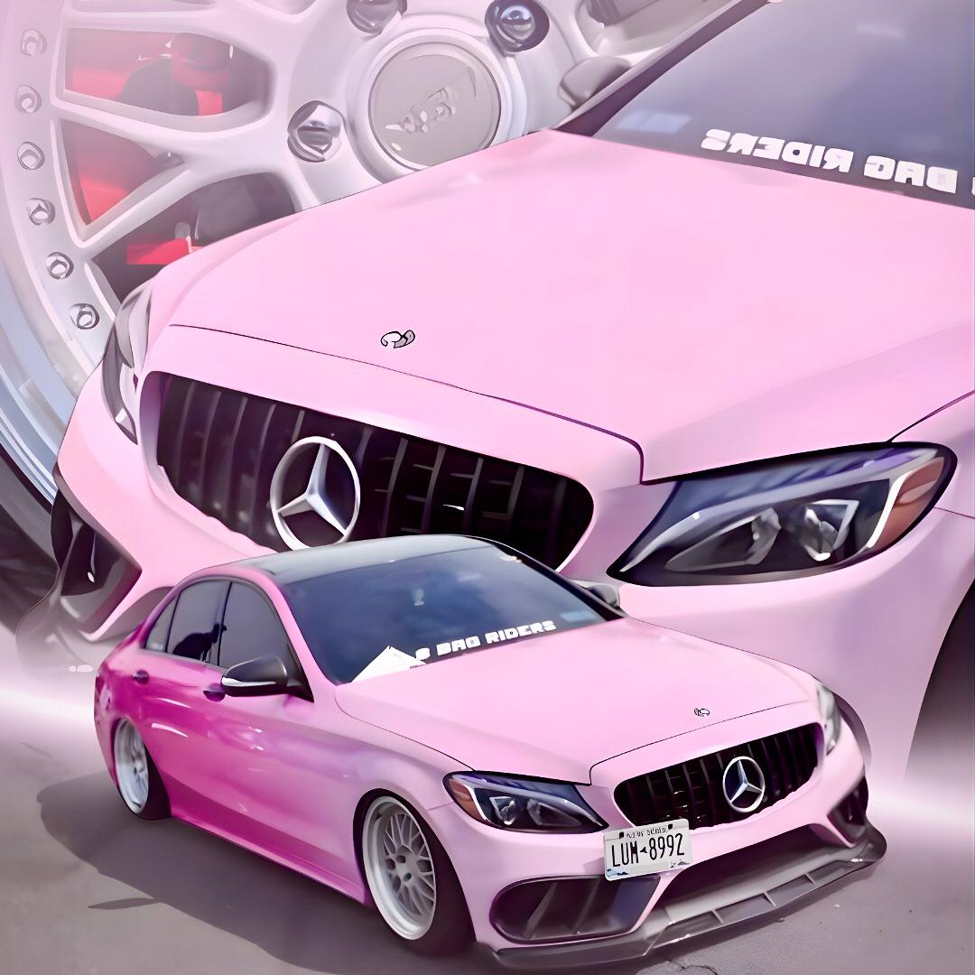 Pink to Pink Gradient Custom Car Wraps product image 2 - Veloro automotive vinyl wrap