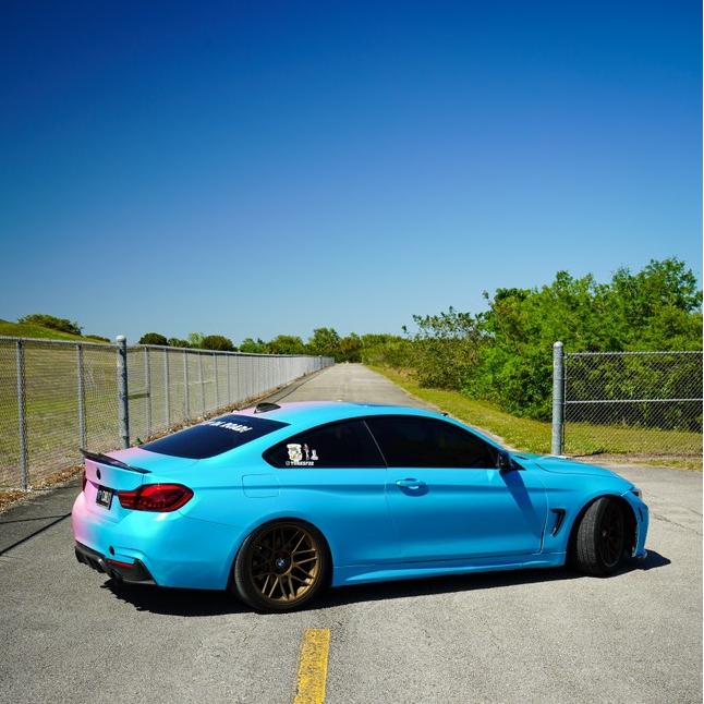 Laser Pink To Blue Gradient Custom Vinyl Wrap product image 8 - Veloro automotive vinyl wrap