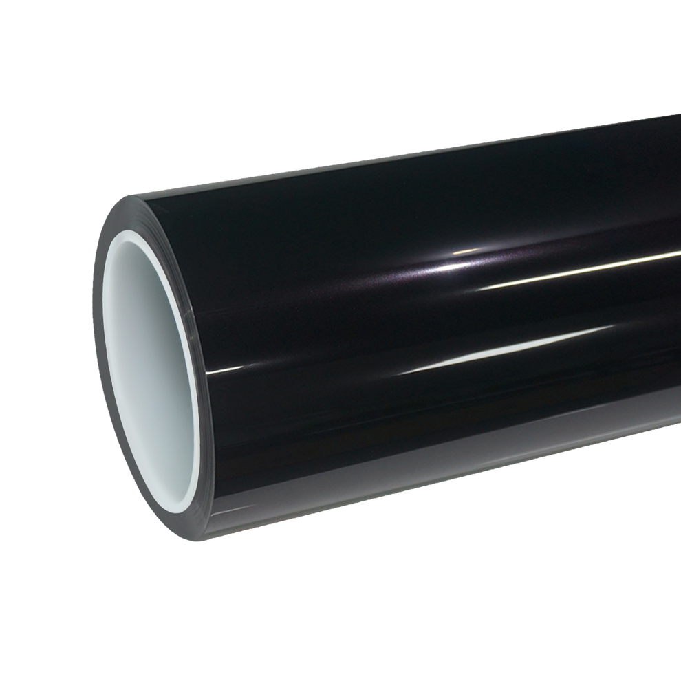 TPU Gloss Metallic Black Cherry Colored PPF Paint Protection Film