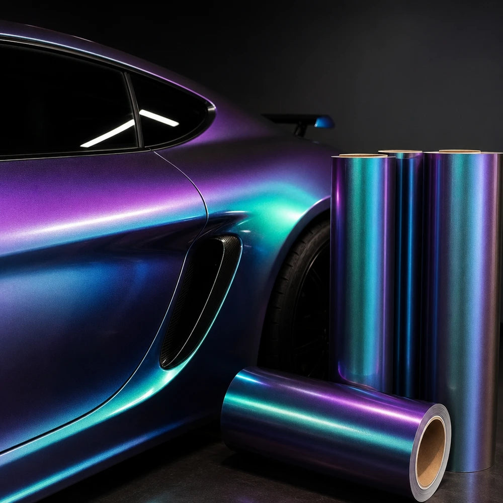 Chameleon color shift wrap by Veloro