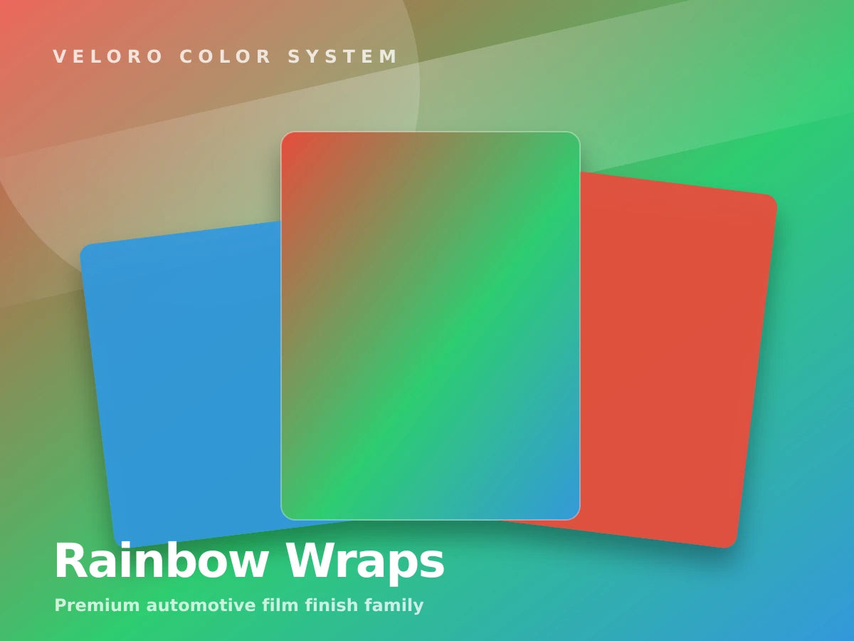 Chameleon color shift vinyl wrap inspiration
